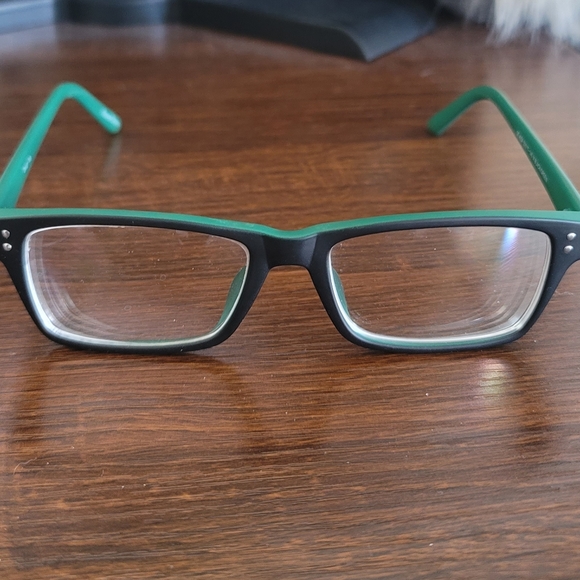 Seattle Unisex Eye Glasses RX -5.0 Lenses Matte Green Frame with Shell Case NEW - Picture 12 of 12